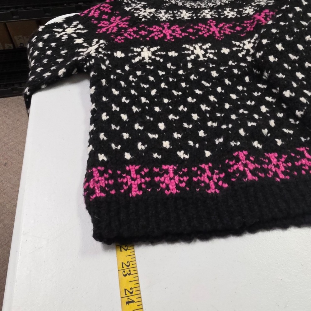 J Crew Womens Thick Nordic Sweater Size M Wool‎ Alpaca Birdseye Ski Heritage - Picture 8 of 10